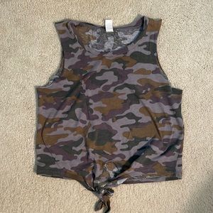 Camo Tank Top